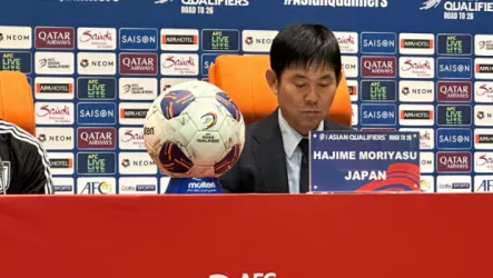 مدرب اليابان يوقف المؤتمر الصحفي للحديث عن فهد المولد .. ماذا قال ؟